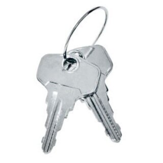 Schlüssel zu Schloss-Set zu Comfort-Verschluss (in Serie gleichschließend, 2 Stück)